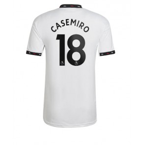 Manchester United Casemiro #18 Bortatröja 2022-23 Kortärmad
